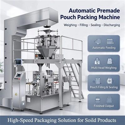 Machine d'emballage automatique de sacs en plastique