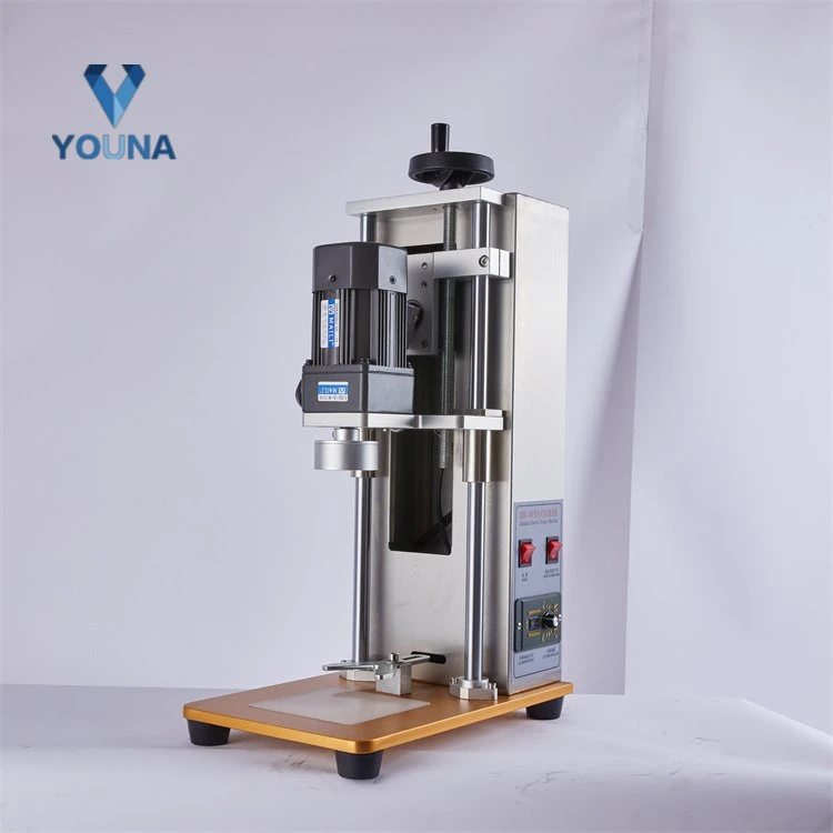 Machine de capsulage de bouteilles en plastique semi-automatique