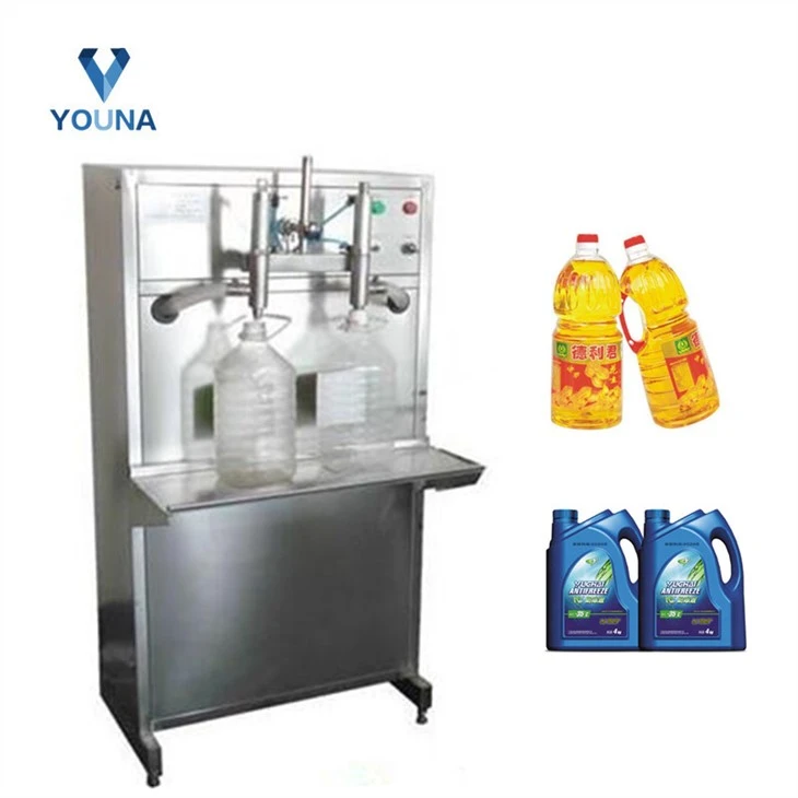 1-5L Machine de remplissage de bouteilles d'eau d'huile liquide de jus de boisson