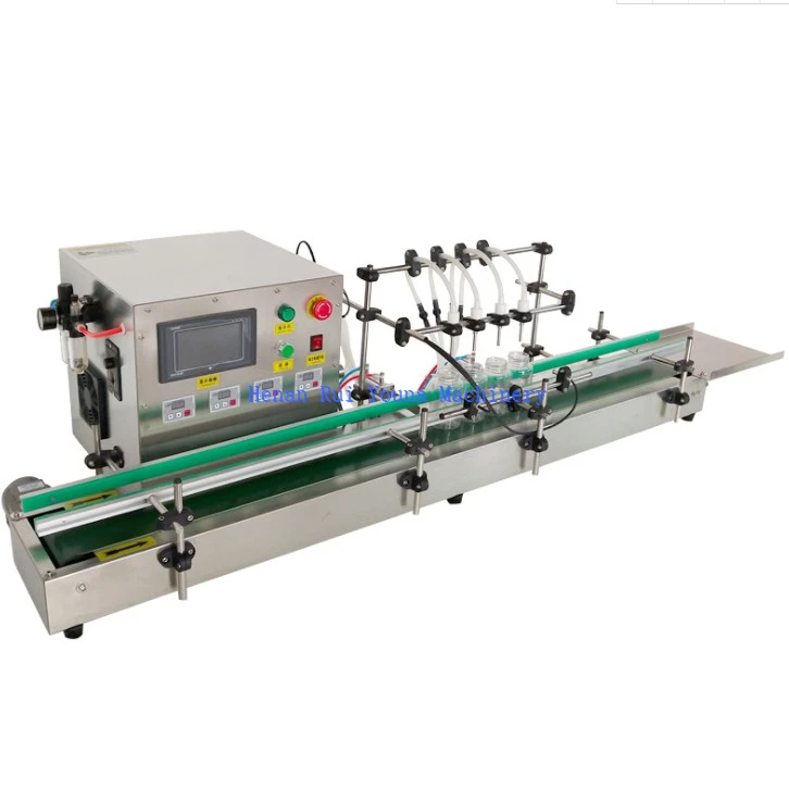 Machine de remplissage de bouteilles liquide à 4 têtes
