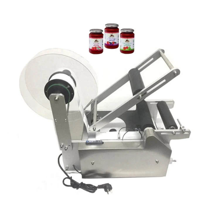 Étiqueteuse manuelle pour bouteille