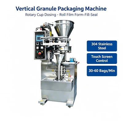 Machine de conditionnement automatique de sacs alimentaires