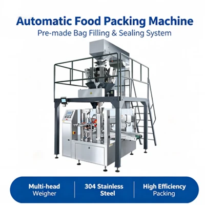 Machine d'emballage alimentaire automatique