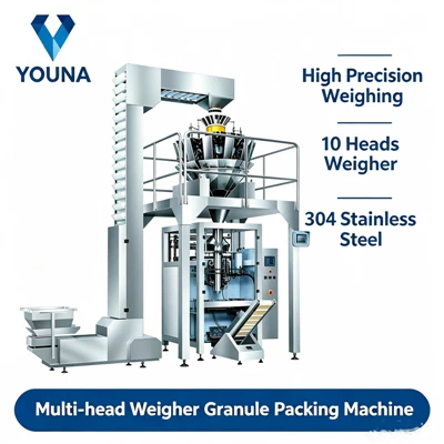 Machine d'emballage automatique de granulés VFFS